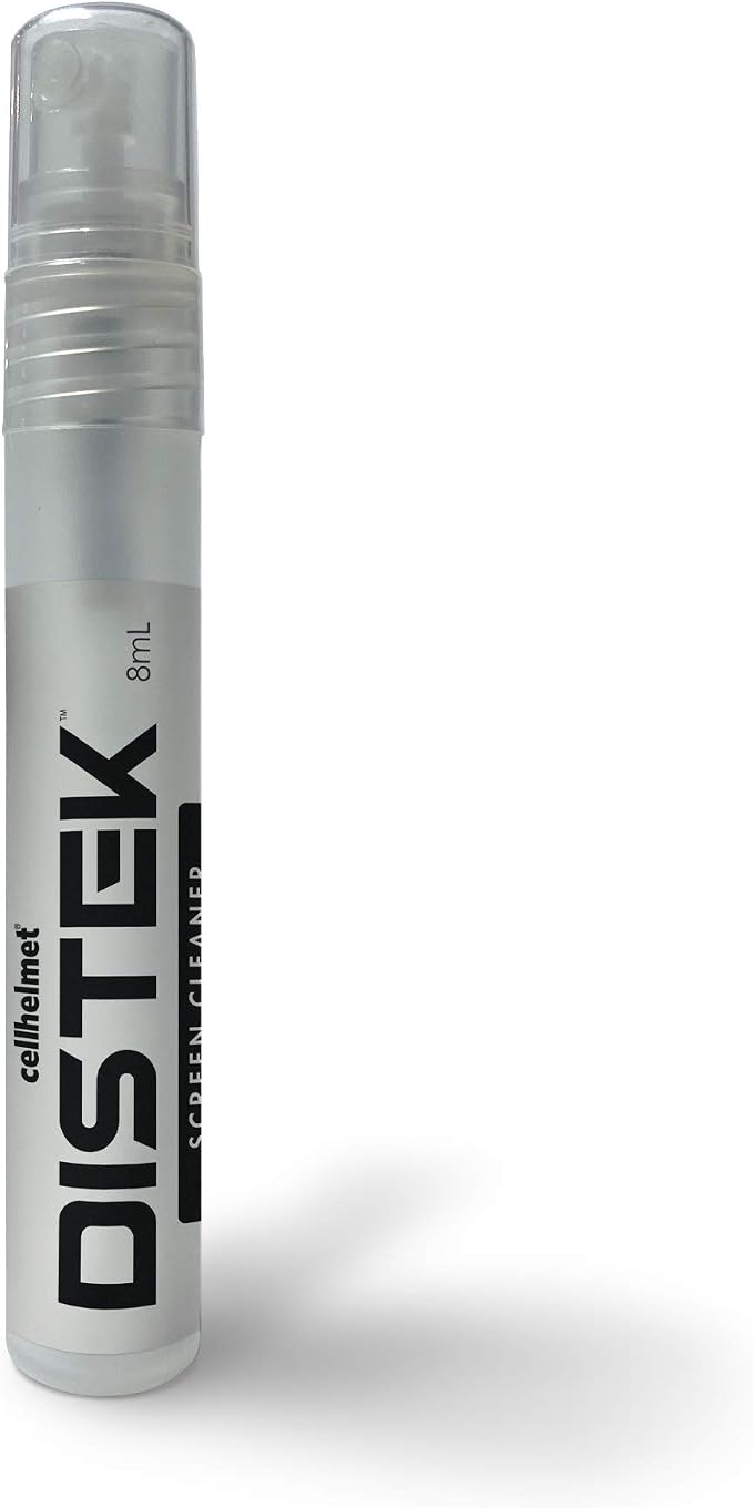 cellhelmet DISTEK Screen and Phone Cleaner Kit Universal for iPhone, Galaxy, iPad, Eyeglasses, Optics, LCD, TV (8mL)
