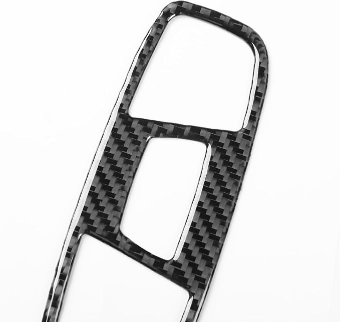 Real Carbon Fiber Overhead Stickers Fit for Audi A3 8Y S3 2021-2025 | Overhead Reading Light Panel Trim | Accessories | Self-adhesive