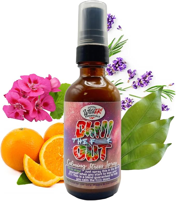 Wild Essentials All Natural Essential Oil Sprays, 2 Ounce, 60ml, Organic Witch Hazel, Aromatherapy, Made in USA