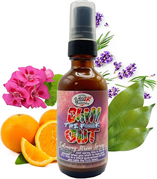 Wild Essentials All Natural Essential Oil Sprays, 2 Ounce, 60ml, Organic Witch Hazel, Aromatherapy, Made in USA