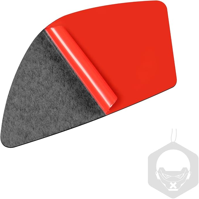 Red Real Carbon Fiber Trim for Nissan Rogue Accessories | for 2014-2020 / Rogue Sport 2017-2022 Inner Door Bowl Cover Sticker Interior Thick Overlay Decal