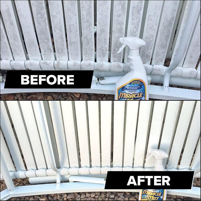 MiracleMist Instant Mold and Mildew Stain Remover 32 Oz. by Encore Coating | 2 Pack (64 Oz Spray)