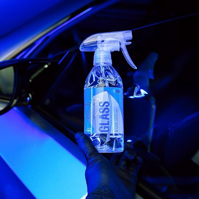 Gyeon Glass Streak Free Automotive Glass Cleaner Professional Grade Ammonia Free Tint Safe Removes Fingerprints Oil Film Interior Safe Enhances Clarity For Windows Windshield Mirror Screens