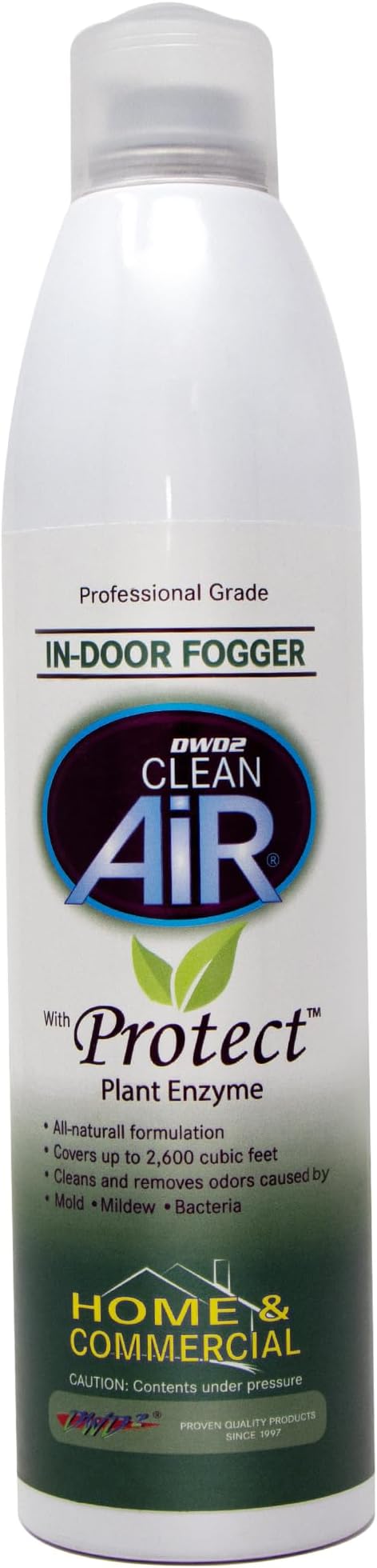 DWD2 Protect™ Home & Commercial Mold-Treatment Plant-Based Mold-Odor Remover Fogger Treatment - eco-friendly solution for a safer and healthier living and working space. (14 oz)