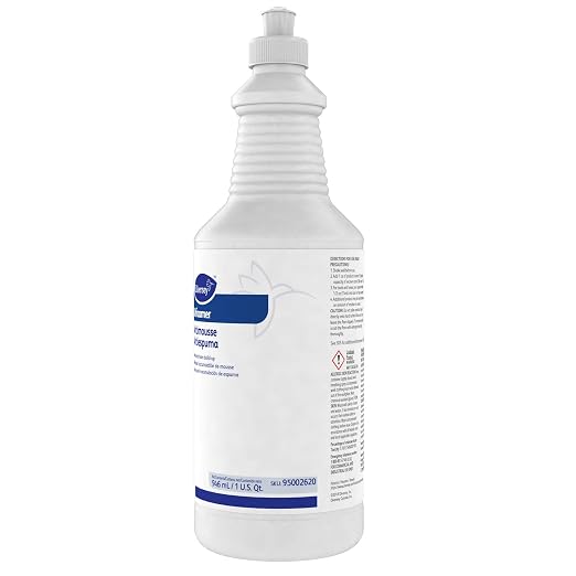Diversey 95002620 Defoamer, Foam Control Liquid for Carpet Cleaner Extractors, Auto Scrubbers, and Tanks, Ready-to-Use, Unscented, 32-Ounce (Pack of 6)