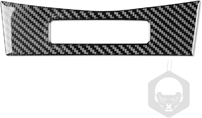 Passenger Console Trim for Toyota Corolla 2009-2013 Accessories Black | Soft Carbon Fiber | Upgrades for Car | Only for Left-Hand Drive | Anti-Scratch | Sporty Style