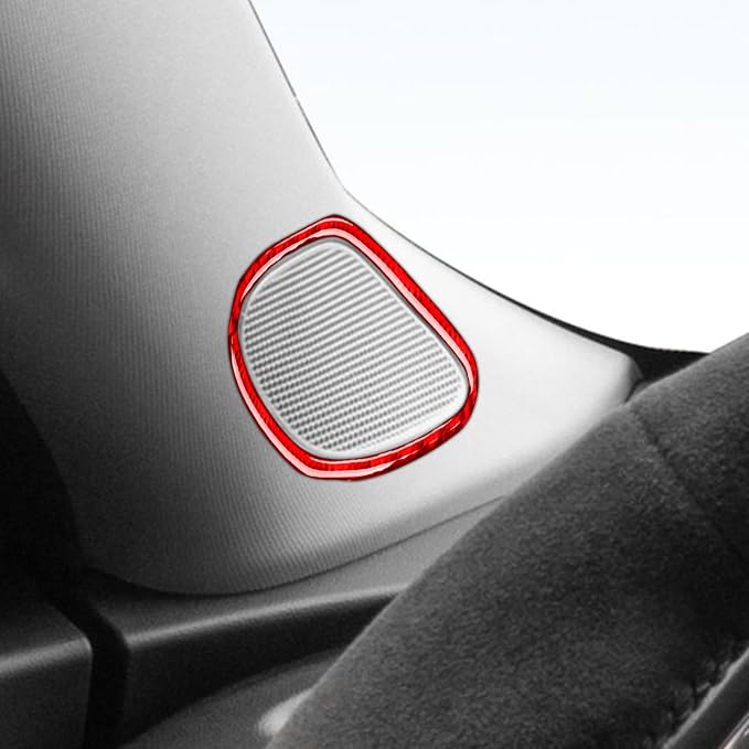 Real Carbon Fiber Trim for Chevy Malibu 9th Gen Accessories | for 2016-2022 A-Pillar Horn Panel Frame Sticker Interior Thick Overlay Decal