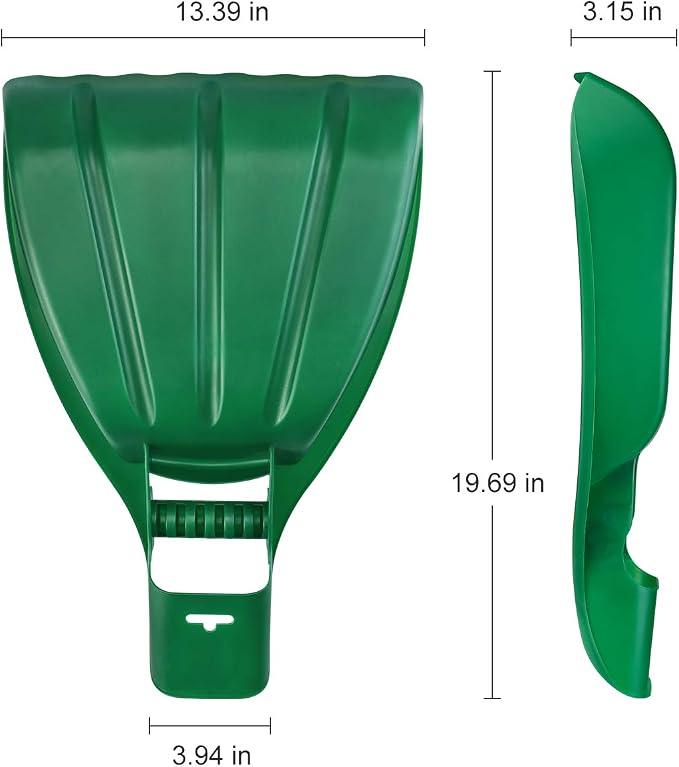 Large Leaf Scoops and Hand Rake Claw, Hand Held Garden Rake Grabbers | Ergonomic Picking up Leaves,Grass Clippings and Lawn Debris