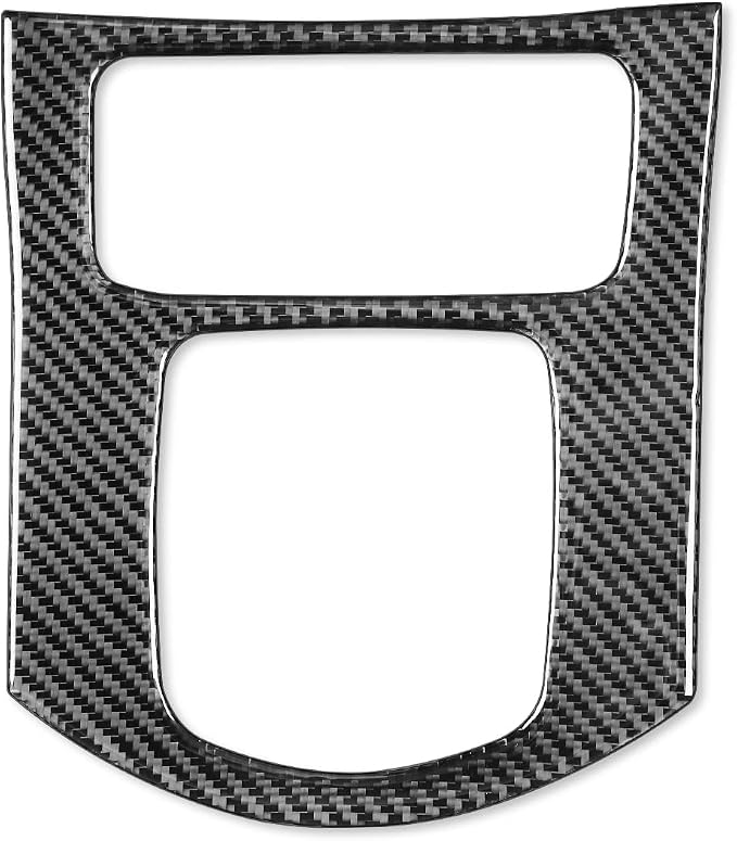 Real Carbon Fiber Trim for Infiniti Accessories | for G35 G37 X 2007 2008 2009 2010 Sedan Coupe Convertible Center Console Gear Shift Panel Interior Thick Overlay Decal - C