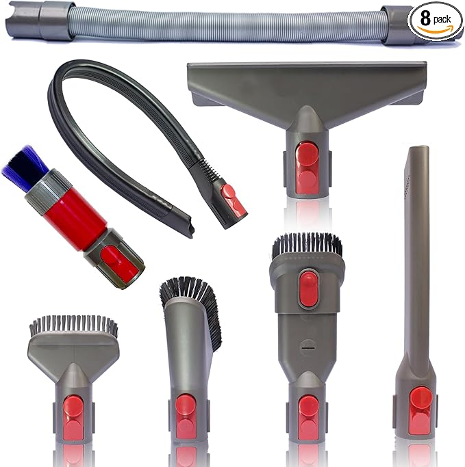 Replacement Attachments for Dyson V7 V8 V10 V11 V15 - Vacuum Accessories for Home and Car Cleaning