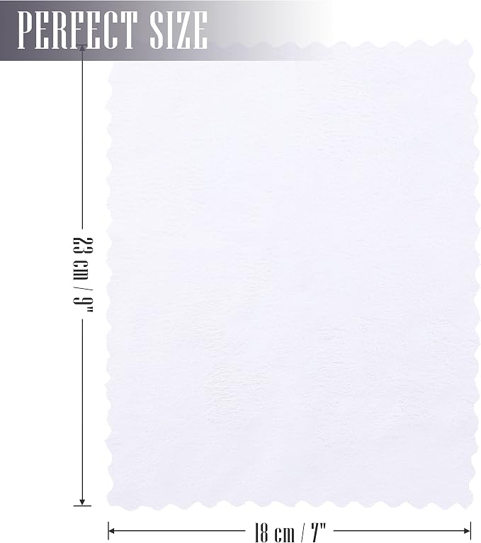Sunny zzzZZ 24 Pack Kitchen Dishcloths - Does Not Shed Fluff - Reusable Dish Towels, Dish Cloths, Super Absorbent Coral Fleece Cleaning Cloths, Nonstick Oil Washable Fast Drying, 7 x 9 Inch (White)