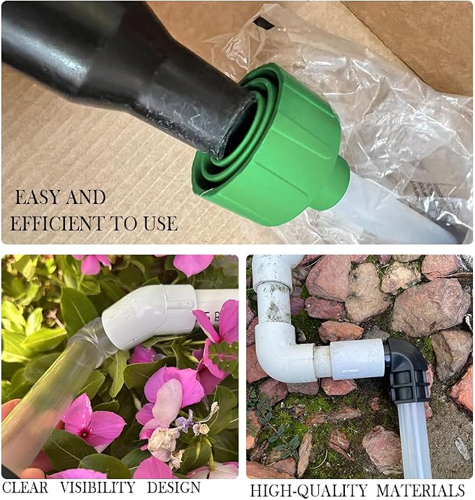 WE Condensation Drain Line Cleaning HVAC Drain Line Cleaner Tool AC Drain line Cleaner Wet Vac Attachment (1 Pack)