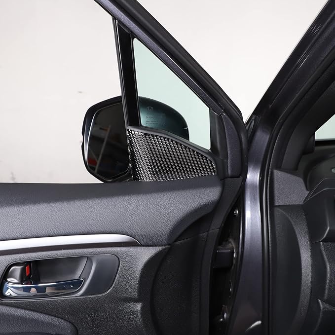 Interior Front Door A-Pillar Triangle Cover Trim for Honda Pilot 2016-2022/ Ridgeline 2017-2023/ Passport 2019-2023, Front Door Inner Triangle A Colum Cover Trim (Inner A-Pillar Trim Sticker)