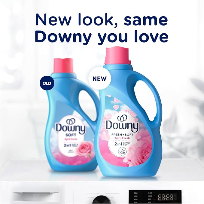 Downy Fabric Softener Liquid, April Fresh Scent, 111 fl oz, 150 Loads