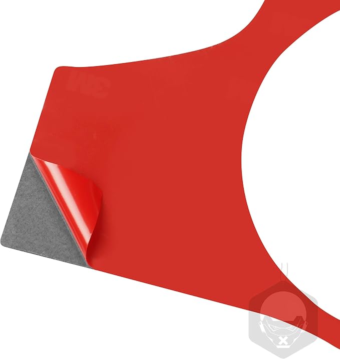 Rear Cup Holder Trim Fit for Dodge Charger/Chrysler 300 2011-2023 | Real Carbon Fiber | Accessories | Anti-scratch | Self-adhesive | Red