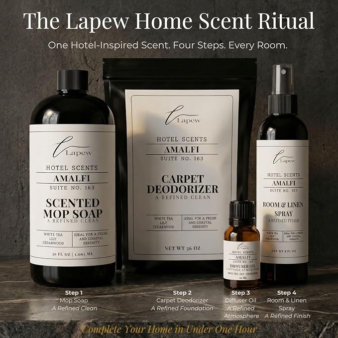 Lapew Hotel Scents Luxury Room Spray | Amalfi Suite 163 | Inspired by the Westin | Linen Spray Air Freshener & Fabric Spray | 8 fl oz