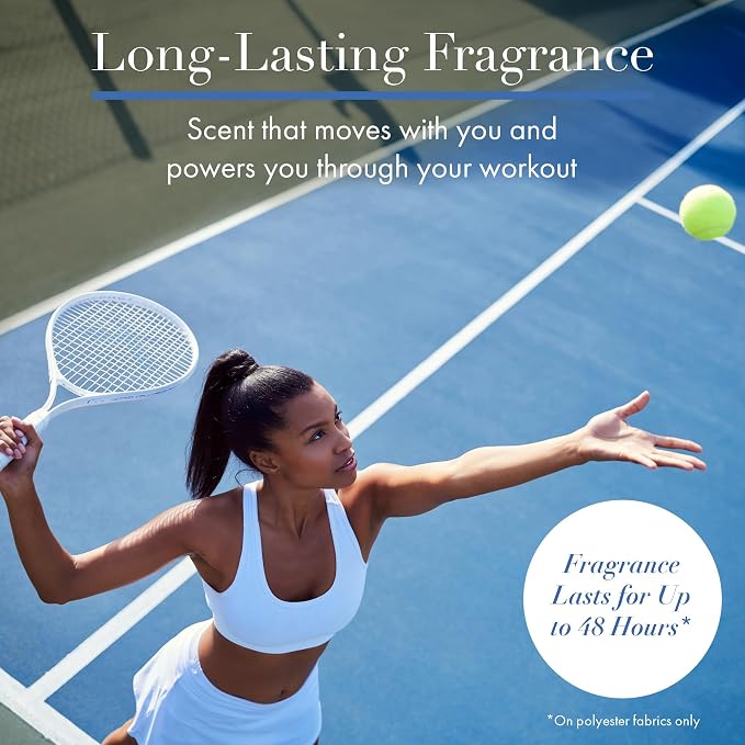 The Laundress Activewear Fabric Refresher Spray, Marine Fragrance, 8 oz | Odor Freshener for Performance Gear, Towels, Tote Bags, Sneakers & Yoga Mats, 48 Hours* of Bright, Energetic Fragrance