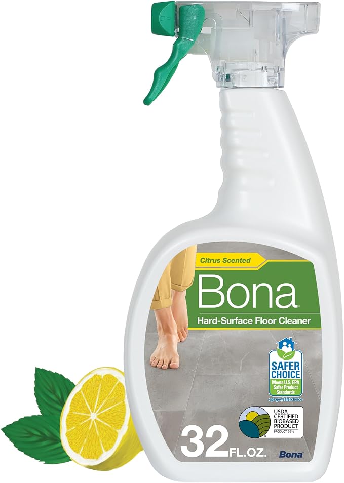 Bona Multi-Surface Floor Cleaner Spray - 32 fl oz - Lemon Mint Scent