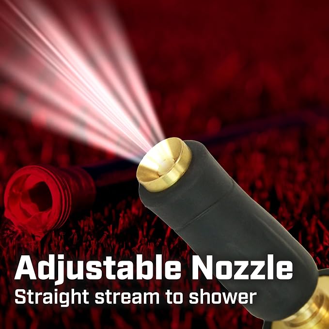 Chapin 6-9476: High Pressure 3.5-inch Brass Twist Hose Nozzle, Heavy-Duty Adjustable Garden Hose Nozzle, Gardening, Watering and Irrigation, Outdoor Cleaning, Set of 2