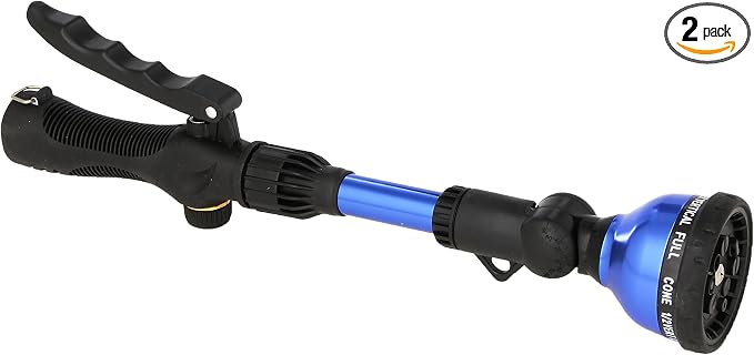 2-Pack Orbit 14-Inch 10-Pattern Front Trigger Ratchet Head Wand, Color May Vary (4)