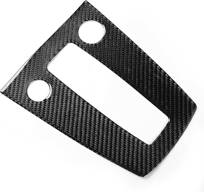 Carbon Fiber Gear Shift Stickers Fit for Audi A3 8Y S3 RS3 2021-2025 | for Sportback 2021-2025 | Trim Gear Shift Panel Cover Center Console | Self-adhesive