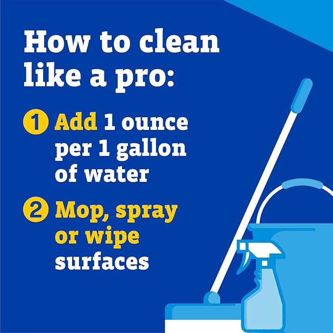 CloroxPro Pine-Sol Multi-Surface Cleaner, All Purpose Cleaner, Lavender Clean, 40 Fluid Ounces (Package May Vary)