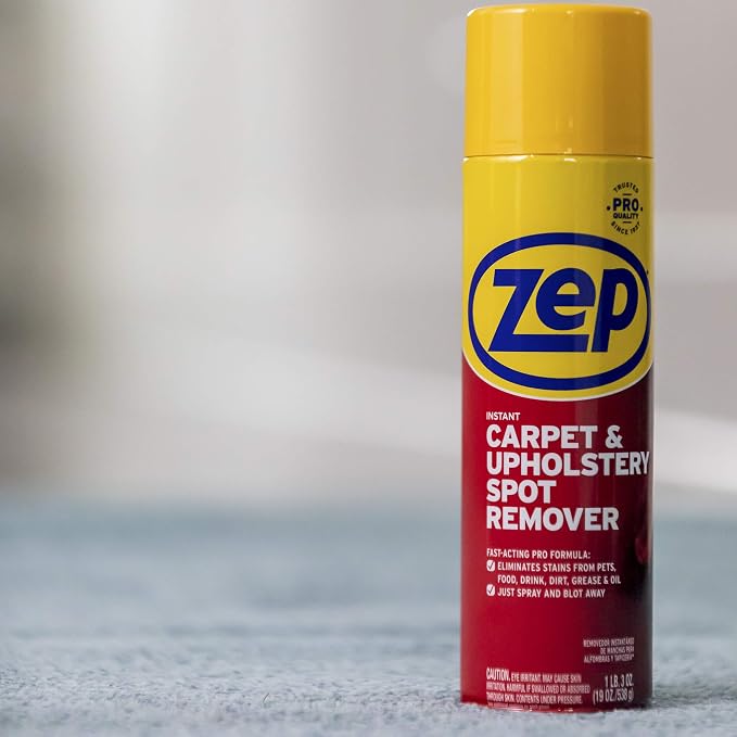 Zep ZUSPOT19 Instant Spot and Stain Remover, 19 oz (Pack of 2)