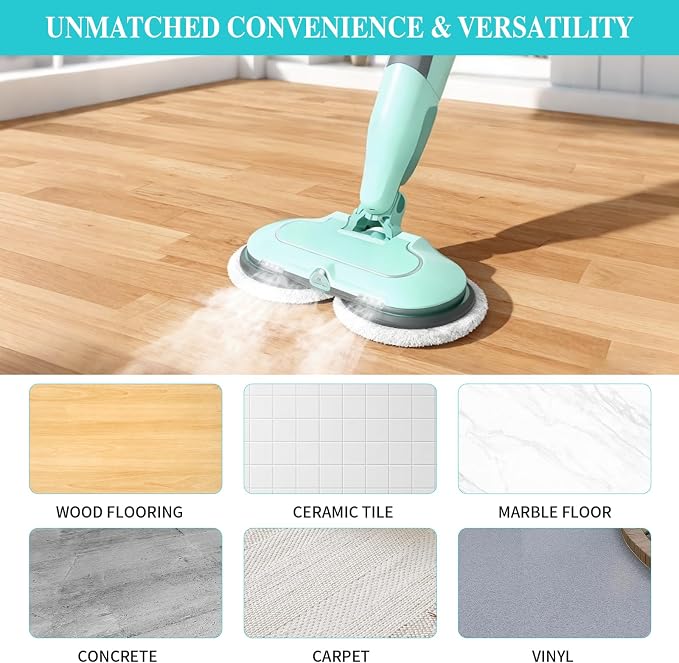 8 Pack Replacement Pads for Shark Steam Mop with Laundry Bag | for Shark S8201 S8001 S7001 S7201 S7000AMZ S7000 S7005 S7020 S7001C, Washable Steam and Scrub Mop Pads for Various Floors