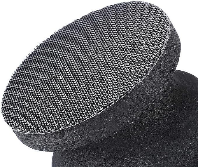 SGCB Car Hand Wax Applicator Pad Kit, 3” Dia Sponge Tire Dressing Applicator Pad with Grip, Tire Shine Compound Applicator Pad, Reusable Polish Foam Applicator for Rubber Tires Exterior Plastic Trim