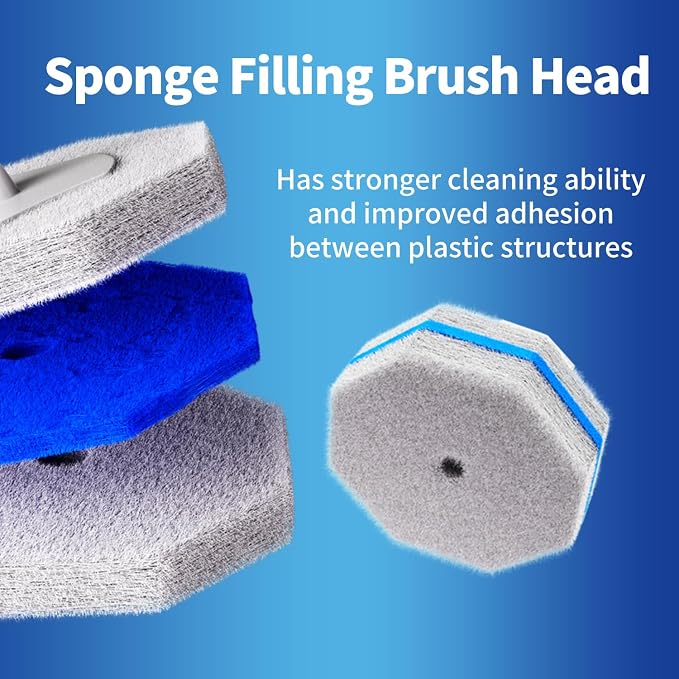 60pc Refills Disposable Toilet mats Brush Cleaning System, Toilet Cleaning Brush, 60 Replacement Brush Heads, No Handle or Base，Toliet Refills,Toilet Bowl Clean Refill Pads,Toilet Scrubber Refill
