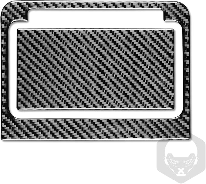 Real Carbon Fiber Trim for Audi 80A Q5 Accessories | for SQ5 2018-2025 Dash Center Console Storage Box Organizer Tray Cover Sticker Interior Thick Overlay Decal