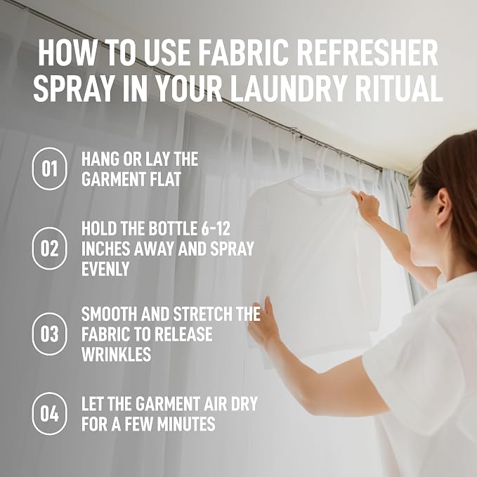 Laundry Sauce - Fabric Refresher Spray (French Saffron), 9.8 fl oz