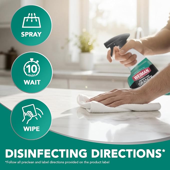 Weiman Stainless Steel & Granite Cleaner - 12 Ounce