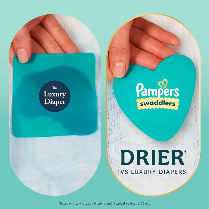 Pampers Gift Set, Disposable Diapers, Sensitive Wipes, & Milestone Gifts