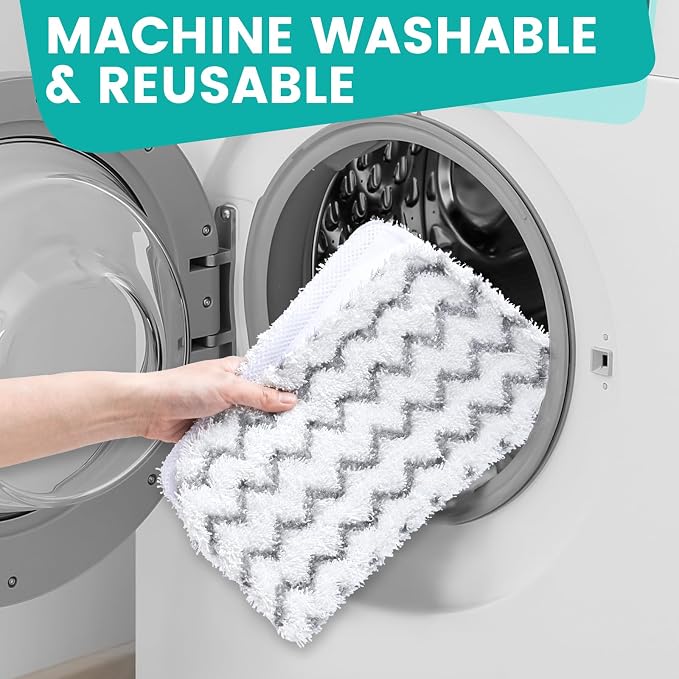 14 Pack Steam Mop Replacement Pads Compatible with Shark Steam Mops S1000/S1000A/S1000C/S1000WM/S1001C, Floor Steamer Pads Washable, Reusable Microfiber Cleaner Pads