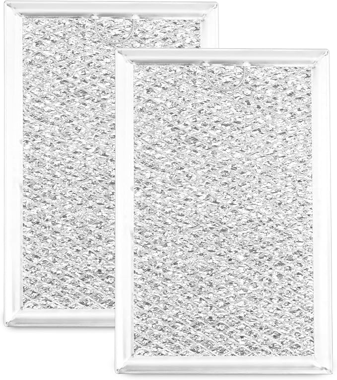 Microwave Grease Filter Replacement Fit for GE JVM6175YK5FS JVM6175SK5SS JVM6175DK5BB JVM6175DK5WW, 2pcs
