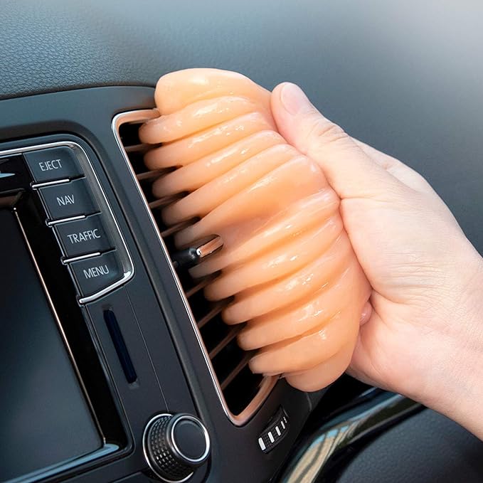 TICARVE Cleaning Gel for Car Detail Putty Cleaning Gel Auto Detail Tools Car Interior Cleaner Cleaning Mud Dust for Cars and Keyboard Cleaner Gel Clean Slime Reusable Car Vent Cleaner | Car Interior Cleaner Cleaning Slime Auto Detail Tools Putty Dust R...