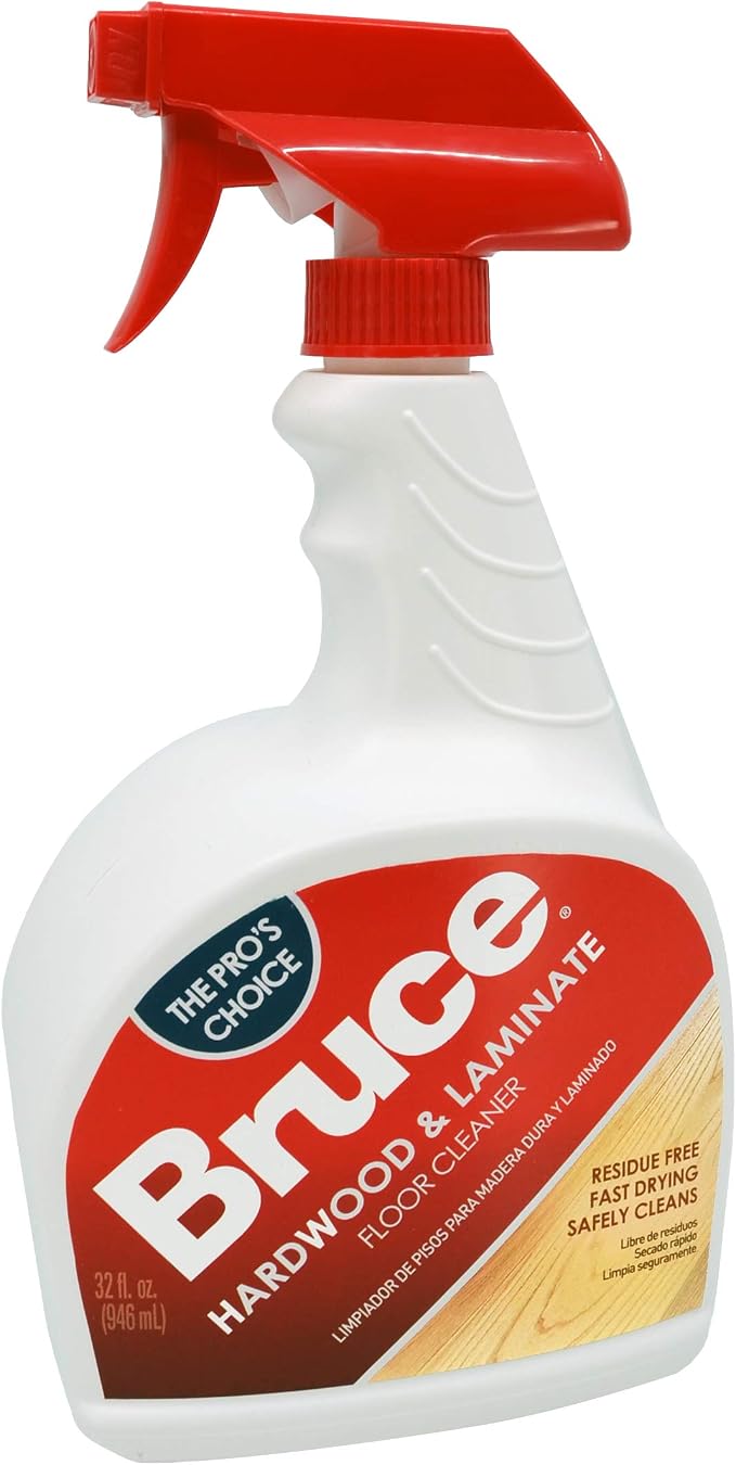 Bruce Laminate And Hardwood Floor Cleaner 32 oz Each ( Pack Of 2 ) (Packaging May Vary)