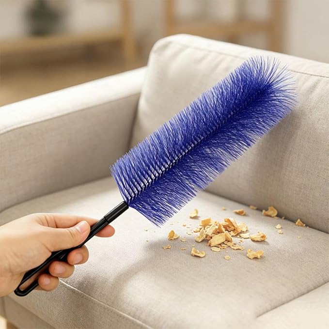 Fan Cleaner Brush Microfiber Bendable Reusable Dust Removal | Stand Up Fan Dust Remover for Air Conditioner Air Vents Window Screen Blinds Door Frames Crevice