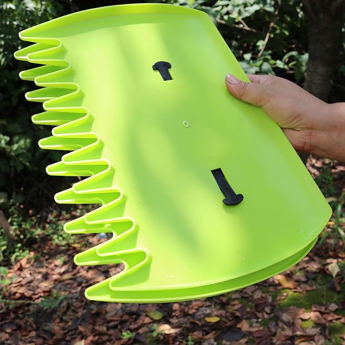 Leaf Scoops Leaves Grabber, 2pcs Handheld Leaf Scoops, Garden Yard Leaf Scoops Hand Rakes, Large Garden Rakes Tool