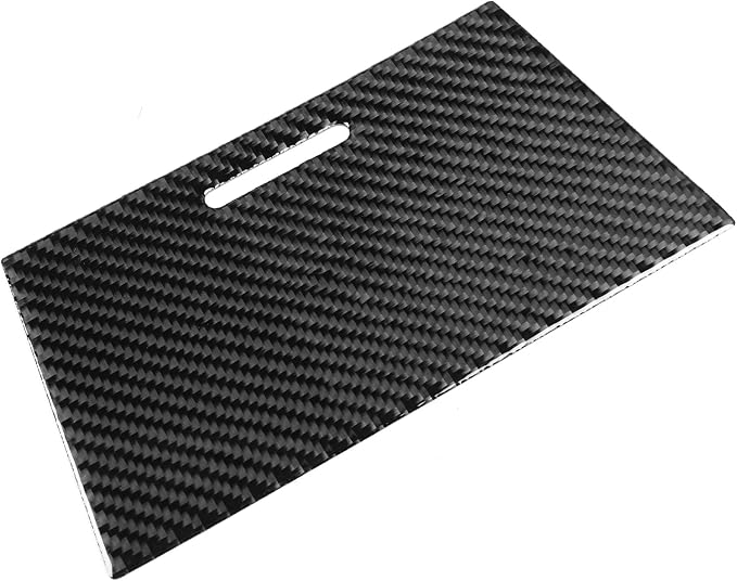 Real Carbon Fiber Trim for Toyota Camry Accessories | for 2012 2013 2014 Center Storage Box Panel Sticker Interior Thick Overlay Decal