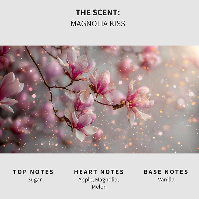 Lapew Magnolia Kisses Scented Mop Soap - Luxury Floor Cleaner Concentrate for Mopping Tile, Laminate, Vinyl & Hardwood | Streak-Free, Low-Foam | 36 oz