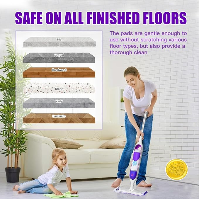 18 Pack Thickened Disposable Power Mop Pads Refills for Swiffer PowerMop | Multi-Surface Mopping Pad Disposable Replacement Mop Pads Compatible with Swiffer PowerMop,Safe on All Finished Floors