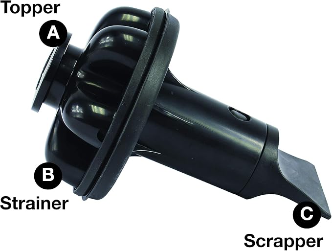 Next by Danco 10927A Brush. It Garbage Disposal Cleaning Brush & Disposal Genie II (Black) Combo, Kitchen Sink Drain Splash Guard, Dish Soap Reservoir, Strainer & Stopper, Food Scraper
