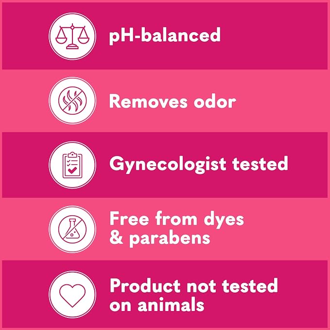 Summer's Eve Sheer Floral Feminine Wipes, Gentle pH-Balanced Formula Helps Control Vaginal Odor, Individually Wrapped Wipes, 12 Count (Pack of 5)