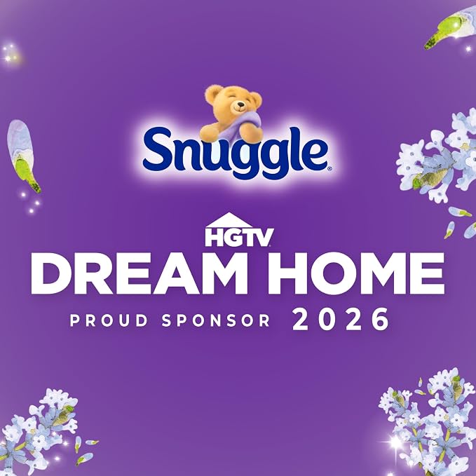 Snuggle Fabric Softener Dryer Sheets, Lavender Breeze Soothing Comfort, 230 Ct,Long-Lasting Clean Scent, Softens Fabric,Reduces Static, Fights Wrinkles, Helps Repel Lint & Pet Hair,HE Safe,(Pack of 2)