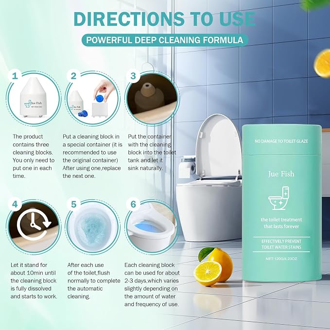 Toilet Cleaner,2026 New Toilets Bowl Cleaning, Long-Lasting Fresh Scent, Automatic Refreshes Toilets, Long-Lasting Bowl Cleaner Fresh Scent