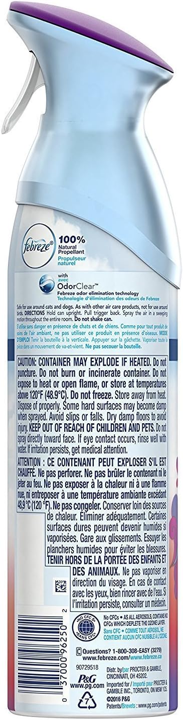 Febreze Air Freshener Spray - Gain Moonlight Breeze - Net Wt. 8.8 OZ (250 g) Per Bottle - Pack of 3 Bottles