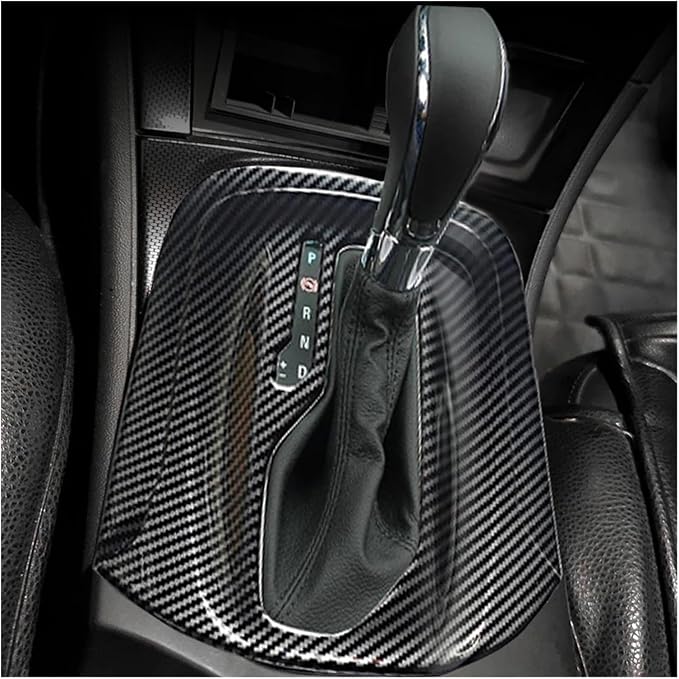 ABS Carbon Fiber Center Console Gear Shift Panel Frame Cover Trim Compatible With Buick Regal 2009 2010 2011 2012 2013 2014 2015 2016 LHD