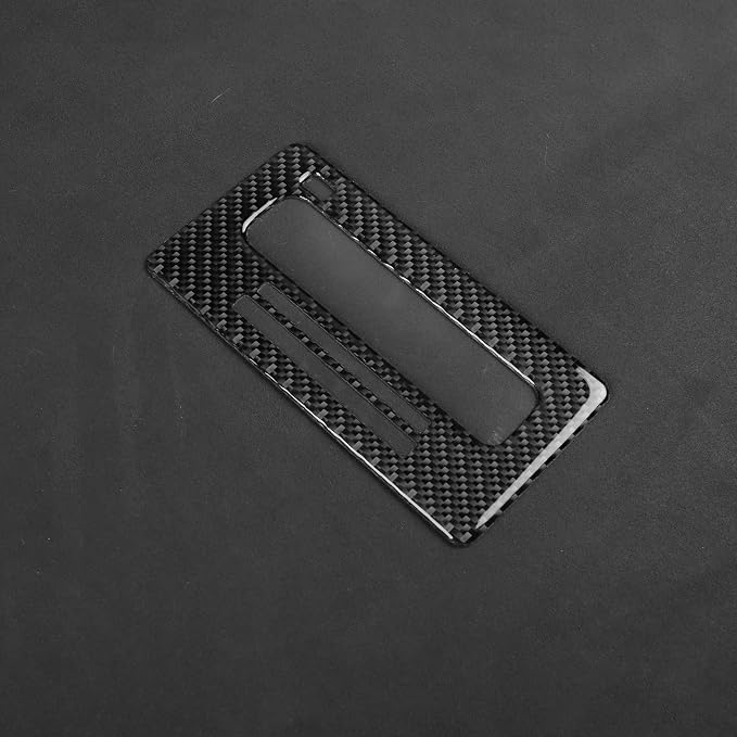 Gear Shift Panel Cover Stickers Fit for Ford Expedition 2007-2014 | Real Soft Carbon Fiber|Center Control Interior Decorations Accessories|Thick Overlay|Anti-scratch|Self-adhesive